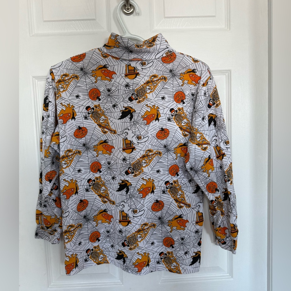 Halloween Themed Turtleneck Top